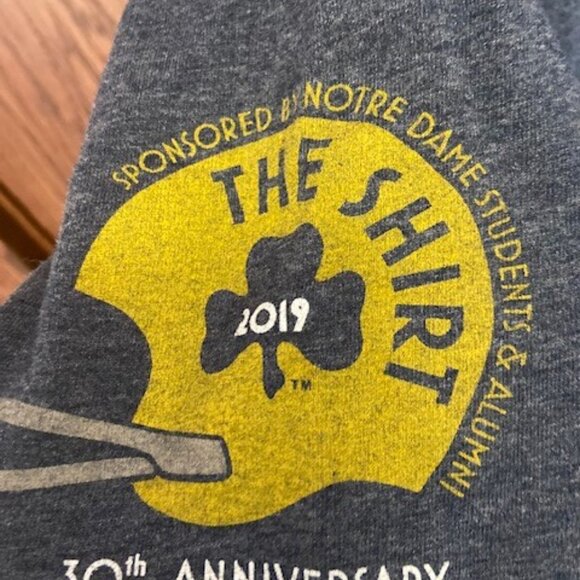 Notre Dame Fighting Irish 2019 "the shirt" - Picture 3 of 4